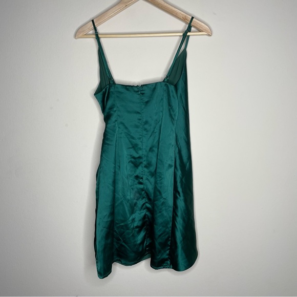 Saints + Secrets | Shine Faux Wrap Mini Dress - Picture 6 of 7